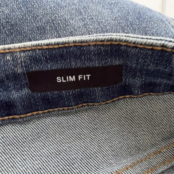 Judy Blue Slim Fit Medium Wash High Rise Jeans Plus Sz 22W JB88776 DK Whiskered - Picture 11 of 16